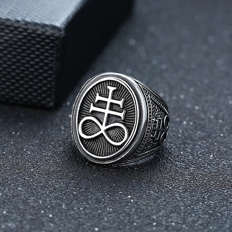 Anillos góticos punk Vnox