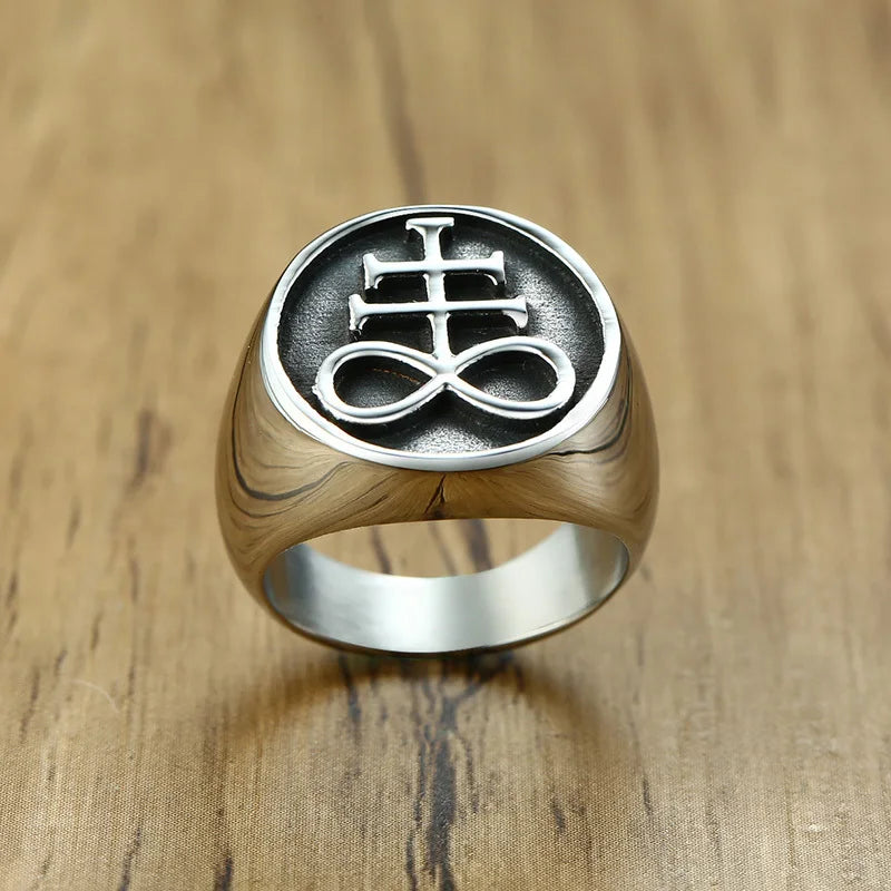 Anillos góticos punk Vnox