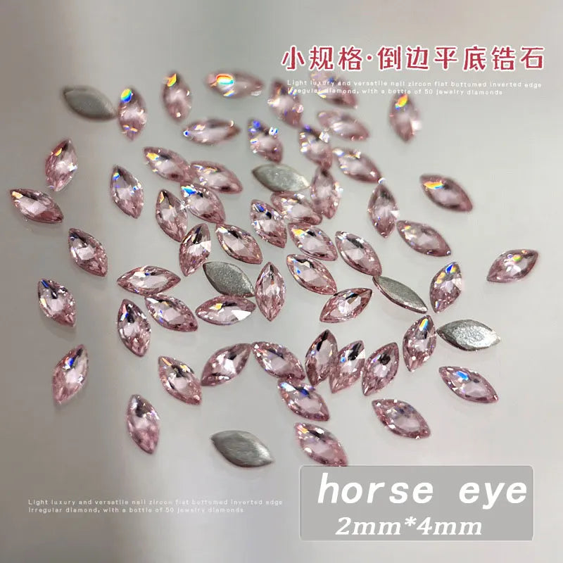 Zircon Rhinestones Nail Charms