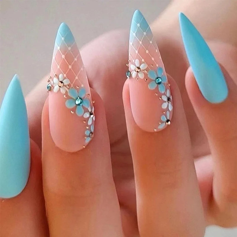 Fake Nails Artificial Professional Material art