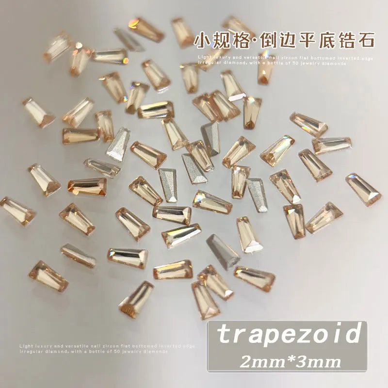 Zircon Rhinestones Nail Charms