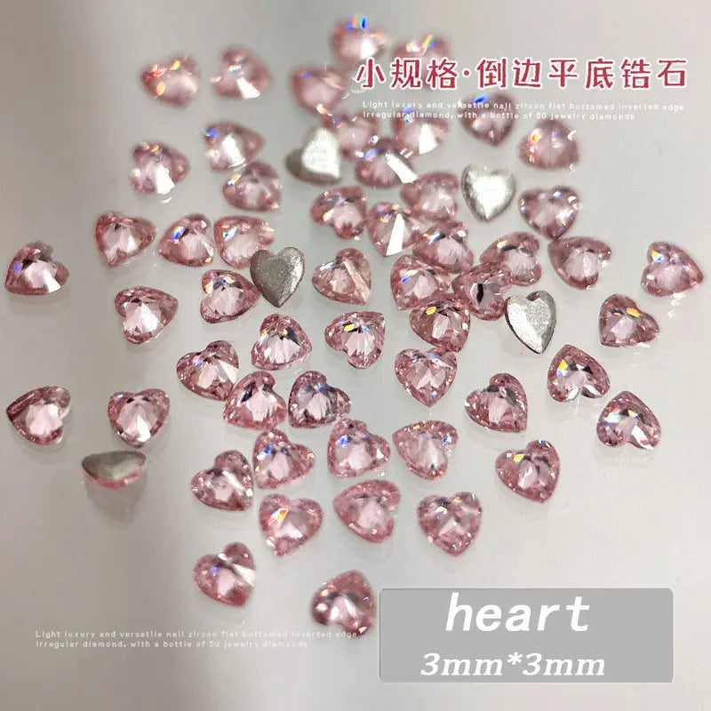 Zircon Rhinestones Nail Charms