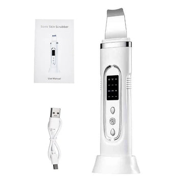Ultrasonic Facial Skin Scrubber