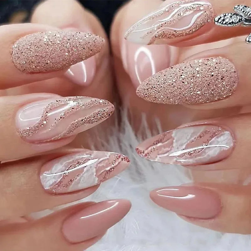 Fake Nails Artificial Professional Material art