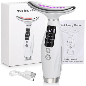 7-Color LED Neck & Face Massager