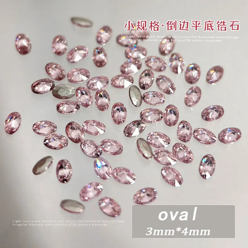 Zircon Rhinestones Nail Charms