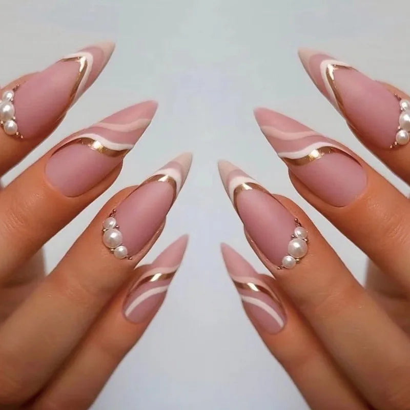 Fake Nails Artificial Professional Material art