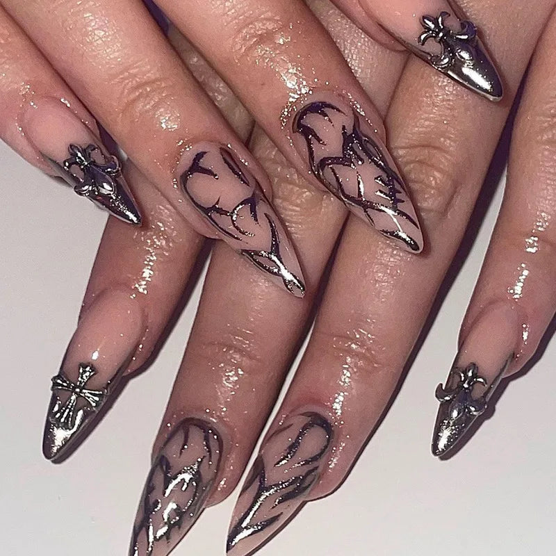 Fake Nails Artificial Professional Material art