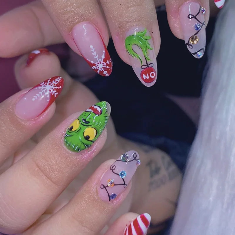 Fake Nails Artificial Professional Material art