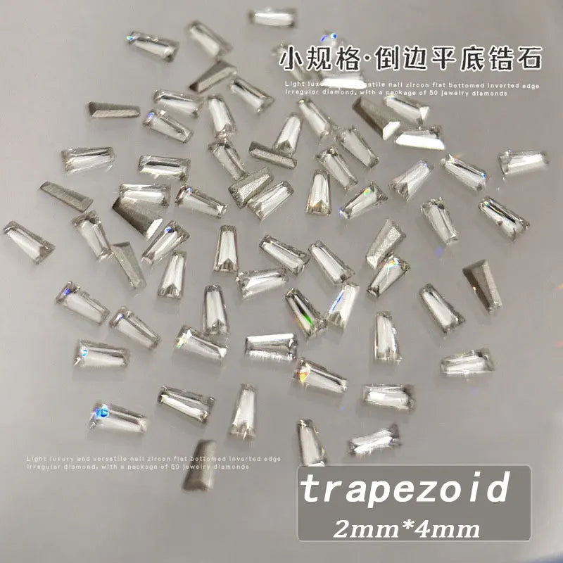 Zircon Rhinestones Nail Charms