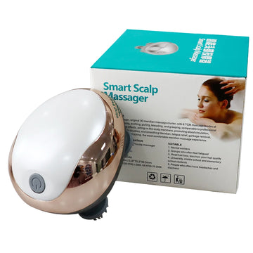 Electric Scalp Vibration Head Massager Device Stimulate Blood Circulation and Banish Weariness Relax Muscles Kneading Massage